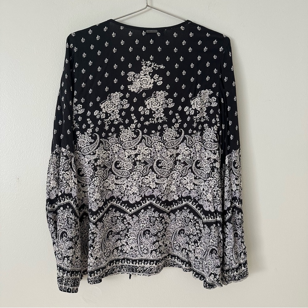 | billabong • just a dream woven peasant blouse • small | - Picture 11 of 12